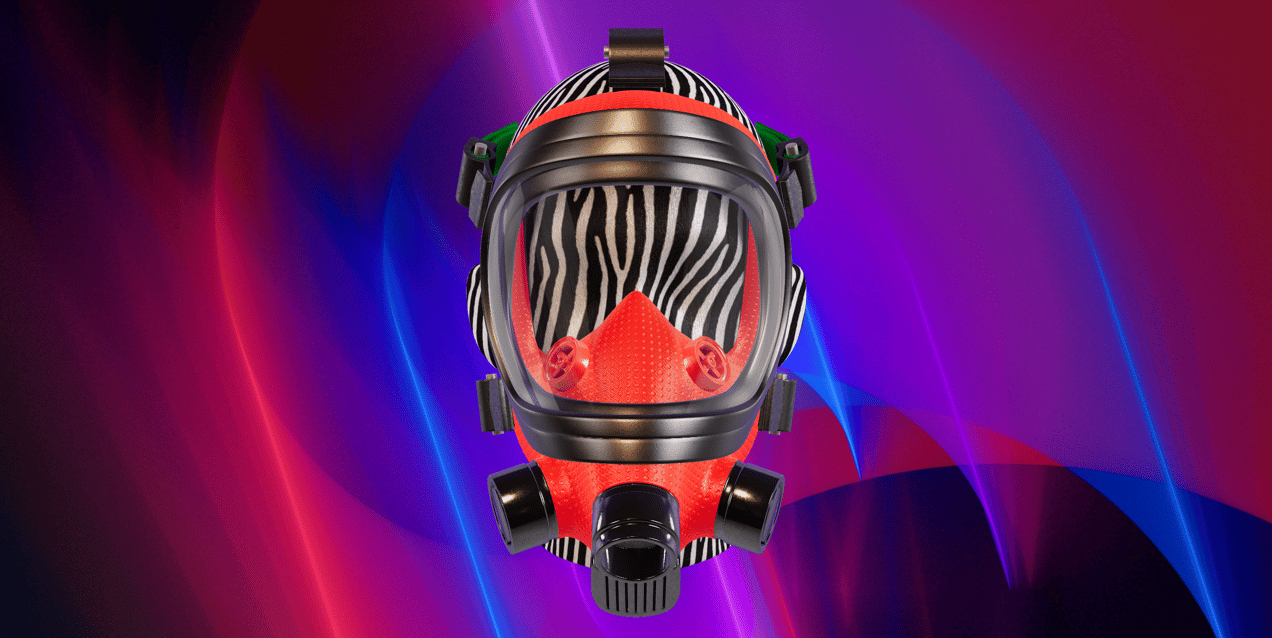 ProVisual —  Gas Mask 3D mockup and 3D model - try it now and get yours today