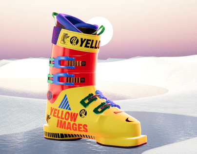ProVisual — Ski Boot 3D mockup