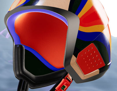 ProVisual —  Ski Helmet 3D mockup and 3D model - customize online now