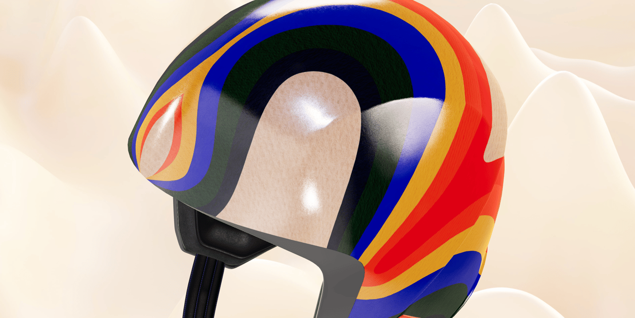 ProVisual —  Ski Helmet 3D mockup and 3D model - customize online now