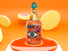 ProVisual —  Ceramic Bottle with Swing Top 3D mockup and 3D model -  explore every detail online now