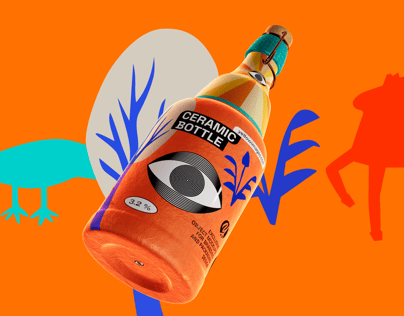 ProVisual —  Ceramic Bottle with Swing Top 3D mockup and 3D model -  explore every detail online now