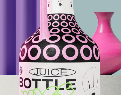 ProVisual —  Ceramic Bottle with Plastic Cap 3D mockup and 3D model  - try it now and get yours today