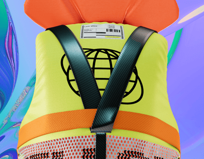 ProVisual —  Life Vest 3D mockup and 3D model -  try it now and get yours today