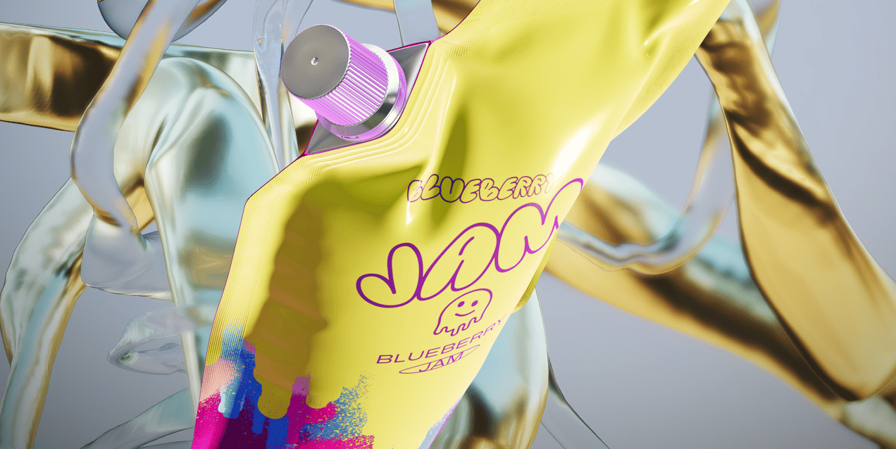 ProVisual —  Doypack with Side Cap 3D mockup and 3D model - try it now and get yours today