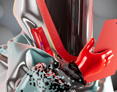 ProVisual —  Character in Radiation Protection Kit with Tablet 3D mockup and 3D model - create your perfect project online
