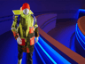 ProVisual — Walking Winter Deliveryman Male Character 3D mockup and 3D model - customize online now