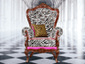 ProVisual — Vintage Armchair with Pillow 3D mockup and 3D model - customize online now