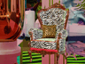 ProVisual — Vintage Armchair with Pillow 3D mockup and 3D model - customize online now