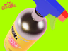 ProVisual —  500ml Spray Bottle 3D mockup and 3D model - customize online now