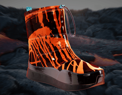 ProVisual — Winter Boot 3D mockup and 3D model - try it now and get yours today