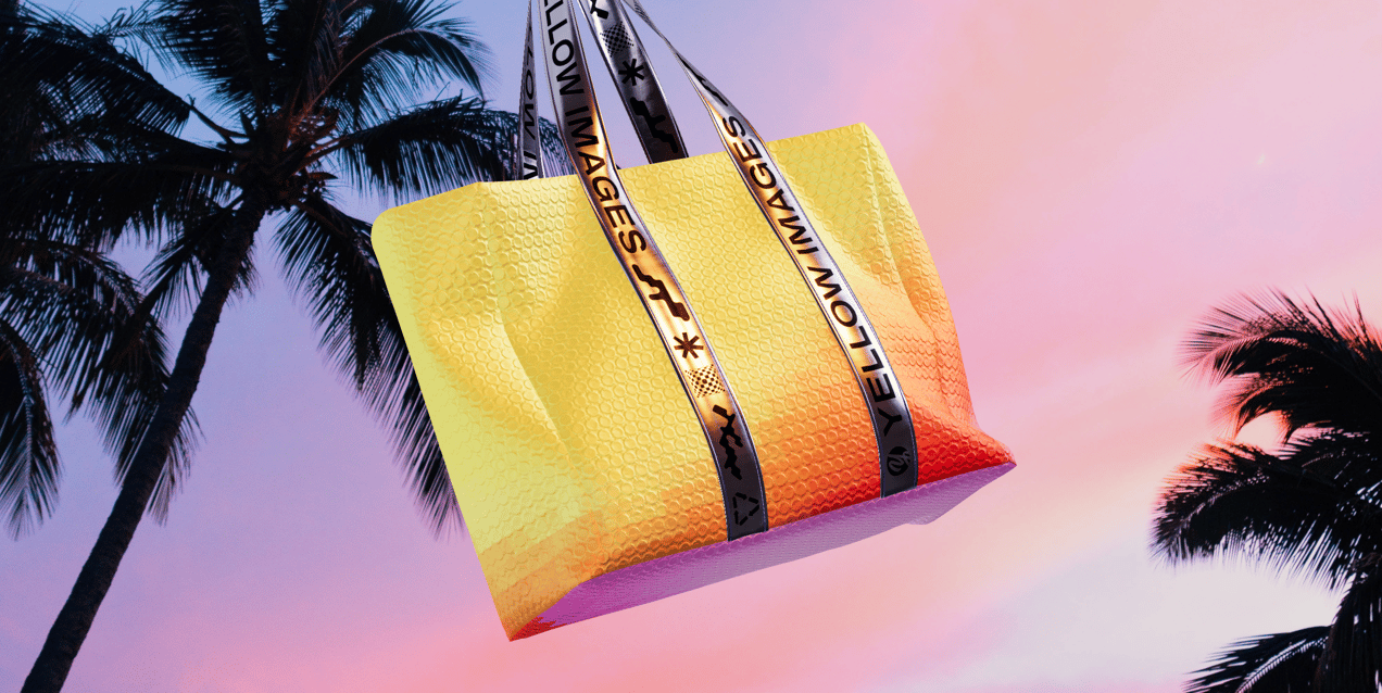 ProVisual — Textured Shopper Bag 3D mockup