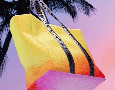 ProVisual —  Textured Shopper Bag 3D mockup and 3D model - explore every detail online now