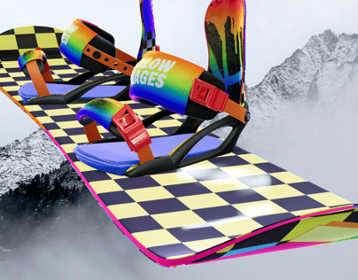 ProVisual — Snowboard 3D mockup and 3D model - see every detail and customize online