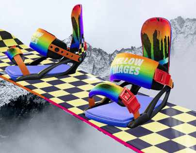 ProVisual — Snowboard 3D mockup and 3D model - see every detail and customize online