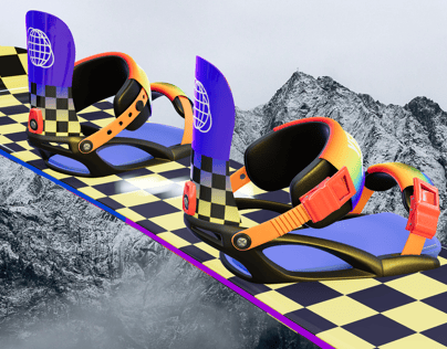 ProVisual — Snowboard 3D mockup and 3D model - see every detail and customize online