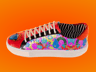 ProVisual —  Leather Textured Sneaker 3D mockup and 3D model - visualize online now