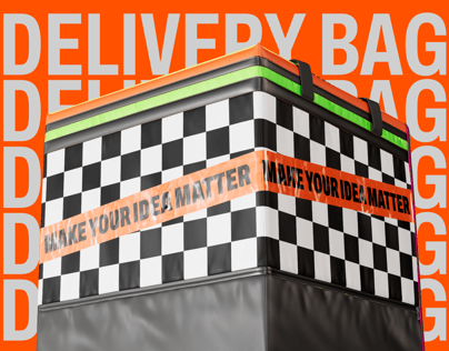 ProVisual —  Food Delivery Bag 3D mockup and 3D model - try it now and get yours today
