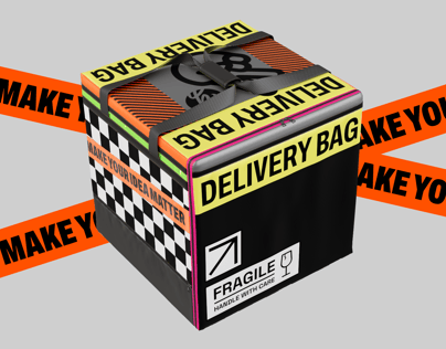 ProVisual — Food Delivery Bag 3D mockup