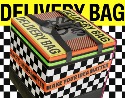 ProVisual —  Food Delivery Bag 3D mockup and 3D model - try it now and get yours today