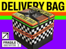 ProVisual —  Food Delivery Bag 3D mockup and 3D model - try it now and get yours today