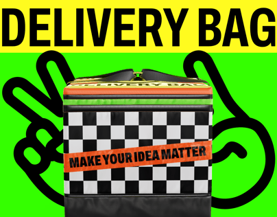 ProVisual —  Food Delivery Bag 3D mockup and 3D model - try it now and get yours today