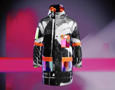 ProVisual — Winter Jacket 3D mockup and 3D model - customize online now