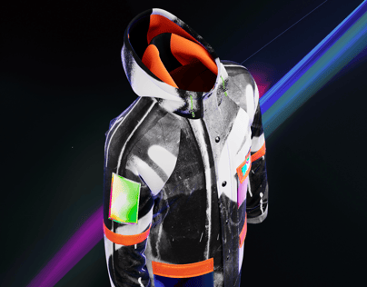 ProVisual — Winter Jacket 3D mockup and 3D model - customize online now