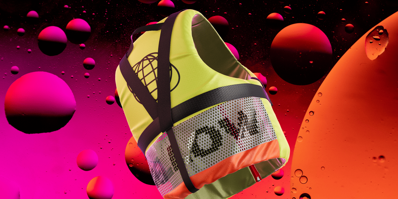 ProVisual — Life Vest 3D mockup and 3D model - customize online now