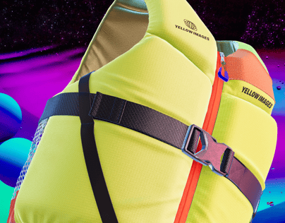 ProVisual — Life Vest 3D mockup and 3D model - customize online now