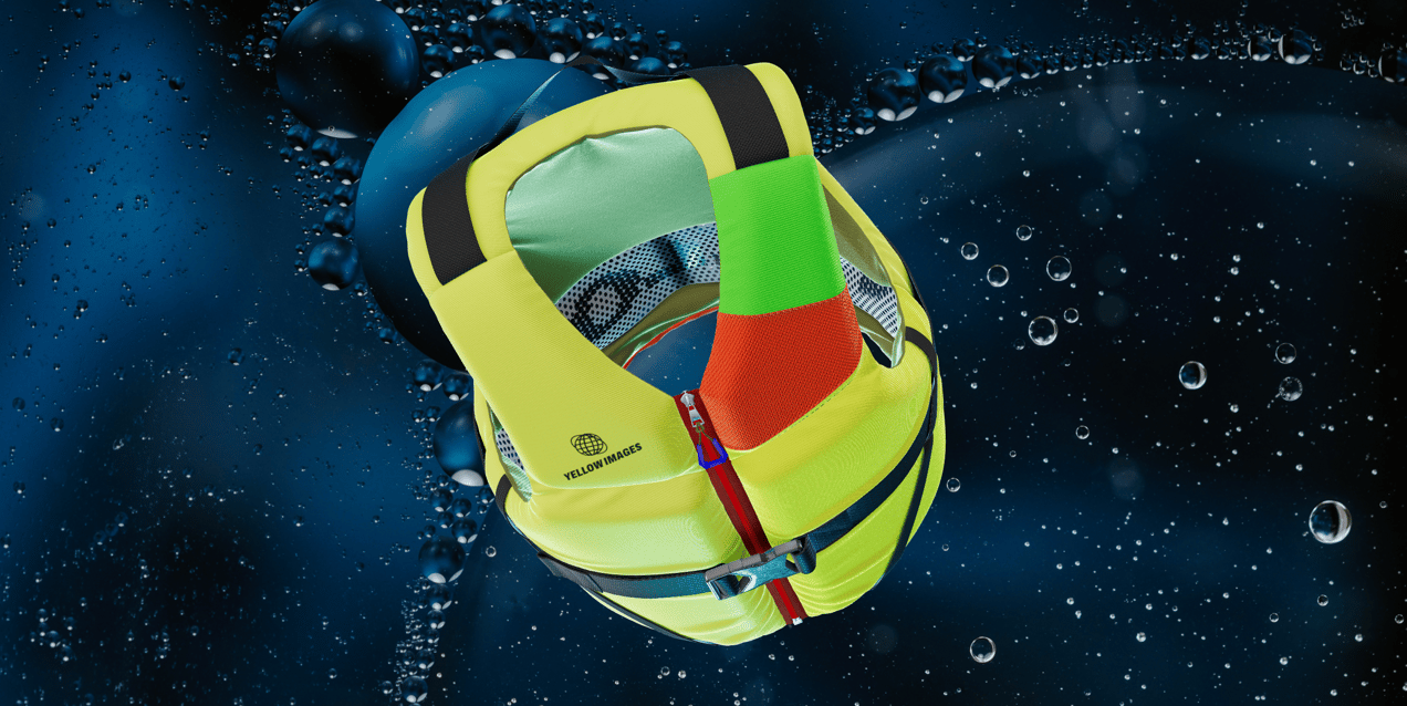 ProVisual — Life Vest 3D mockup and 3D model - customize online now