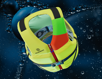 ProVisual — Life Vest 3D mockup and 3D model - customize online now