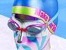 ProVisual — Swimming Cap with Goggles 3D mockup and 3D model - create your perfect project online
