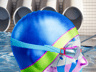 ProVisual — Swimming Cap with Goggles 3D mockup and 3D model - create your perfect project online