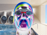 ProVisual — Swimming Cap with Goggles 3D mockup and 3D model - create your perfect project online