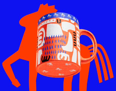 ProVisual —  Ceramic Mug 3D mockup and 3D model - try it now and get yours today