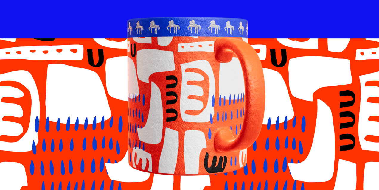 ProVisual —  Ceramic Mug 3D mockup and 3D model - try it now and get yours today