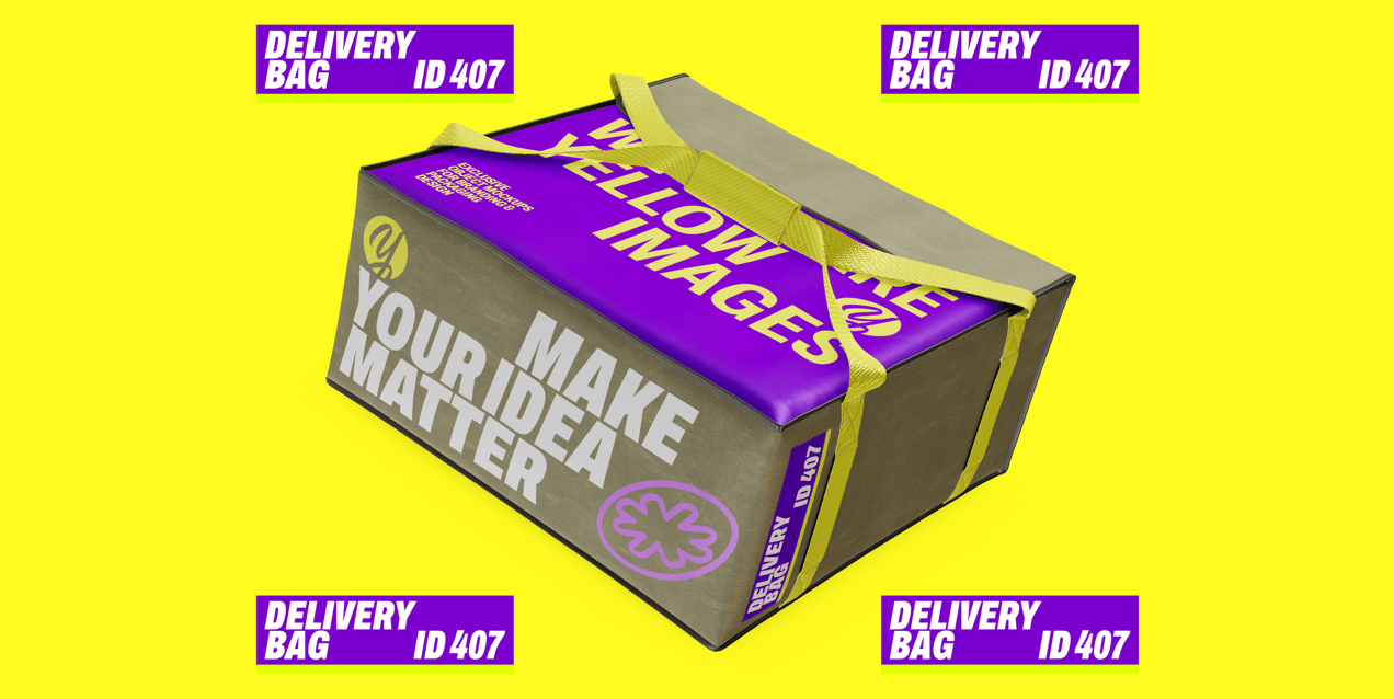 ProVisual — Food Delivery Bag 3D mockup