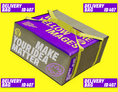 ProVisual — Food Delivery Bag 3D mockup