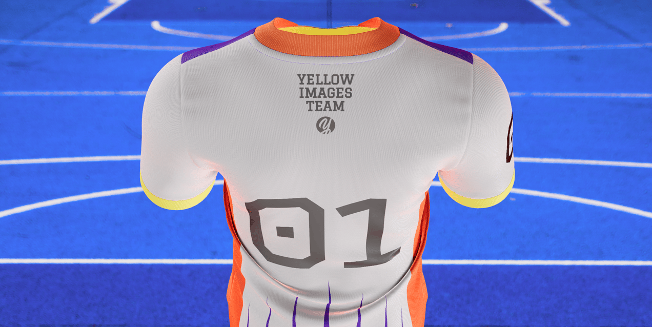 ProVisual —  Soccer Jersey 3D mockup and 3D model - visualize online now