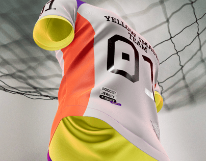 ProVisual — Soccer Jersey T-shirt 3D mockup