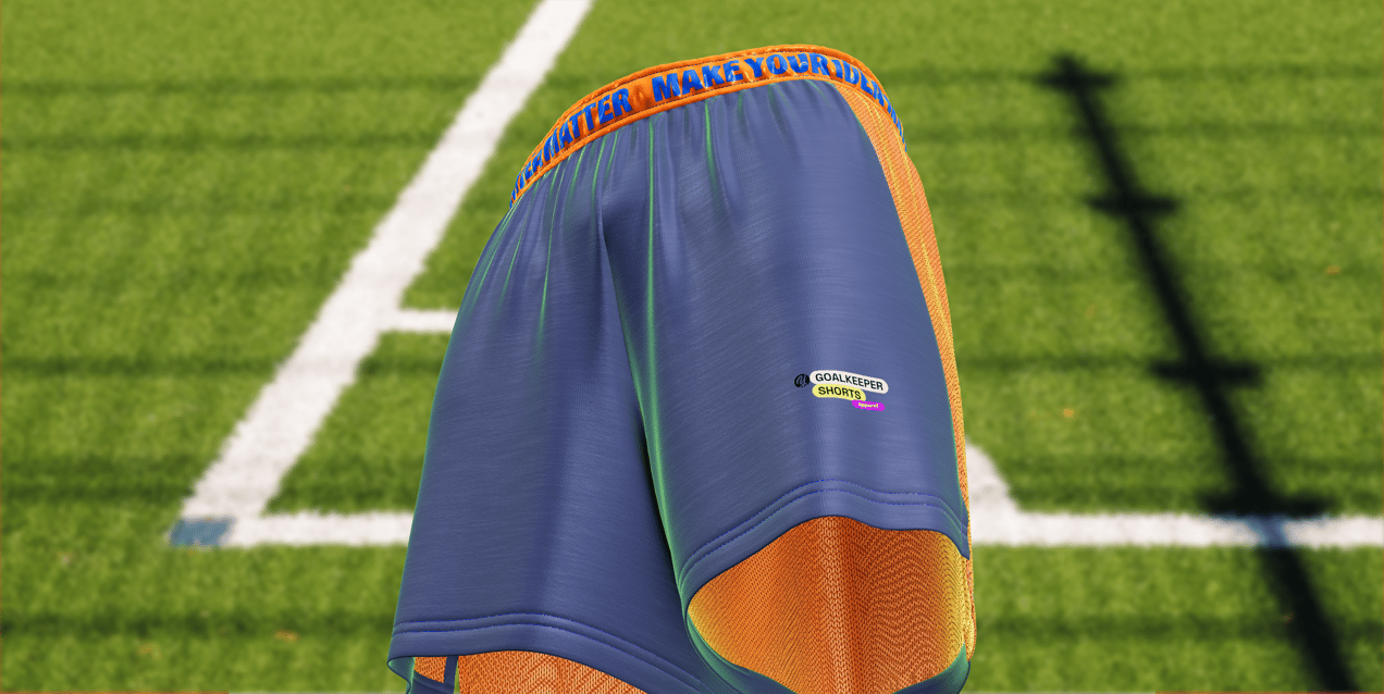 ProVisual —  Goalkeeper Shorts 3D mockup and 3D model - try it now and get yours today