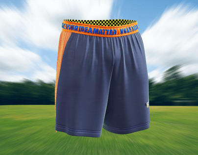 ProVisual — Goalkeeper Shorts 3D mockup