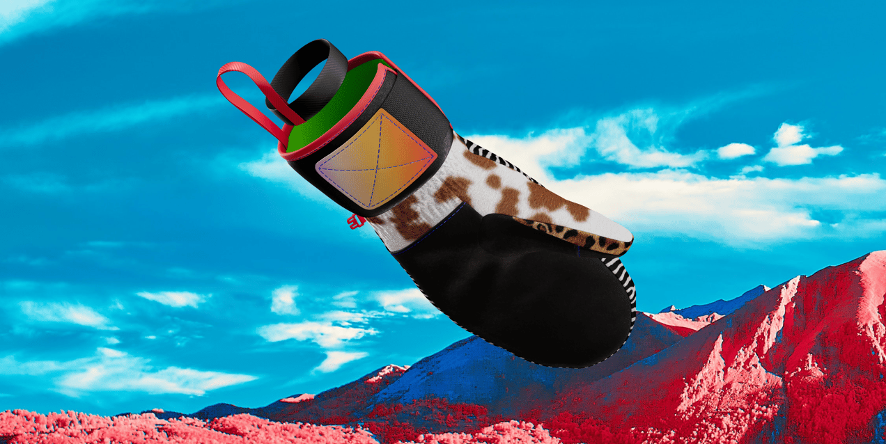 ProVisual —  Mitten 3D mockup and 3D model - create your perfect project online