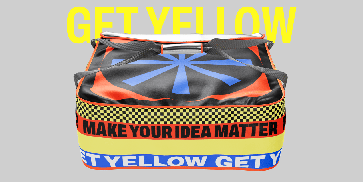 ProVisual —  Pizza Delivery Bag 3D mockup and 3D model - create your perfect project online