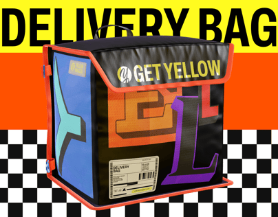 ProVisual — Food Delivery Bag 3D mockup