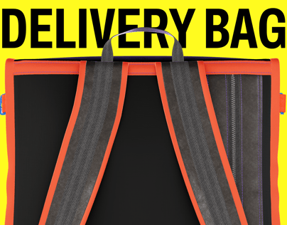 ProVisual —  Food Delivery Bag 3D mockup and 3D model - customize online now
