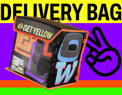 ProVisual —  Food Delivery Bag 3D mockup and 3D model - customize online now