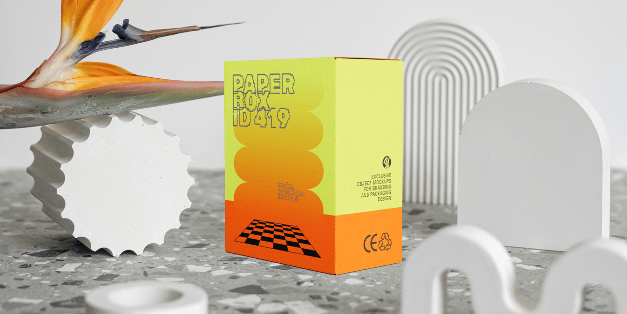 ProVisual — Paper Box 3D mockup