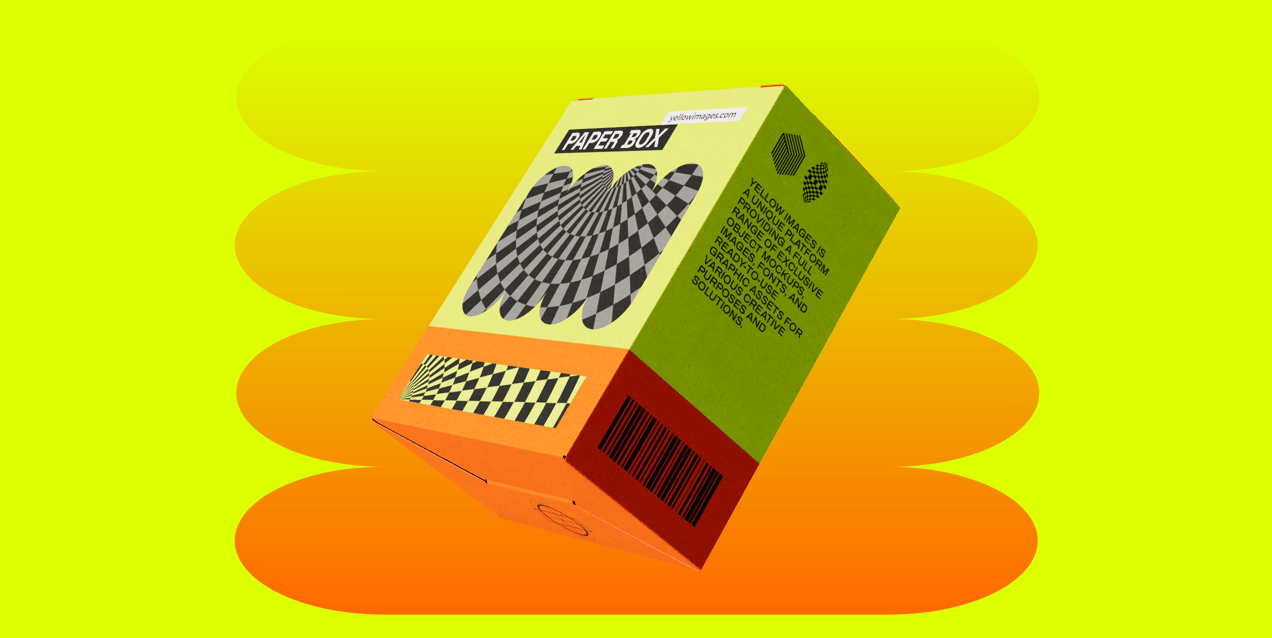 ProVisual —  Paper Box 3D mockup and 3D model - try it now and get yours today